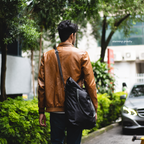 ARB Roll top Tote Bag - Made in Italy - Storming Gravity