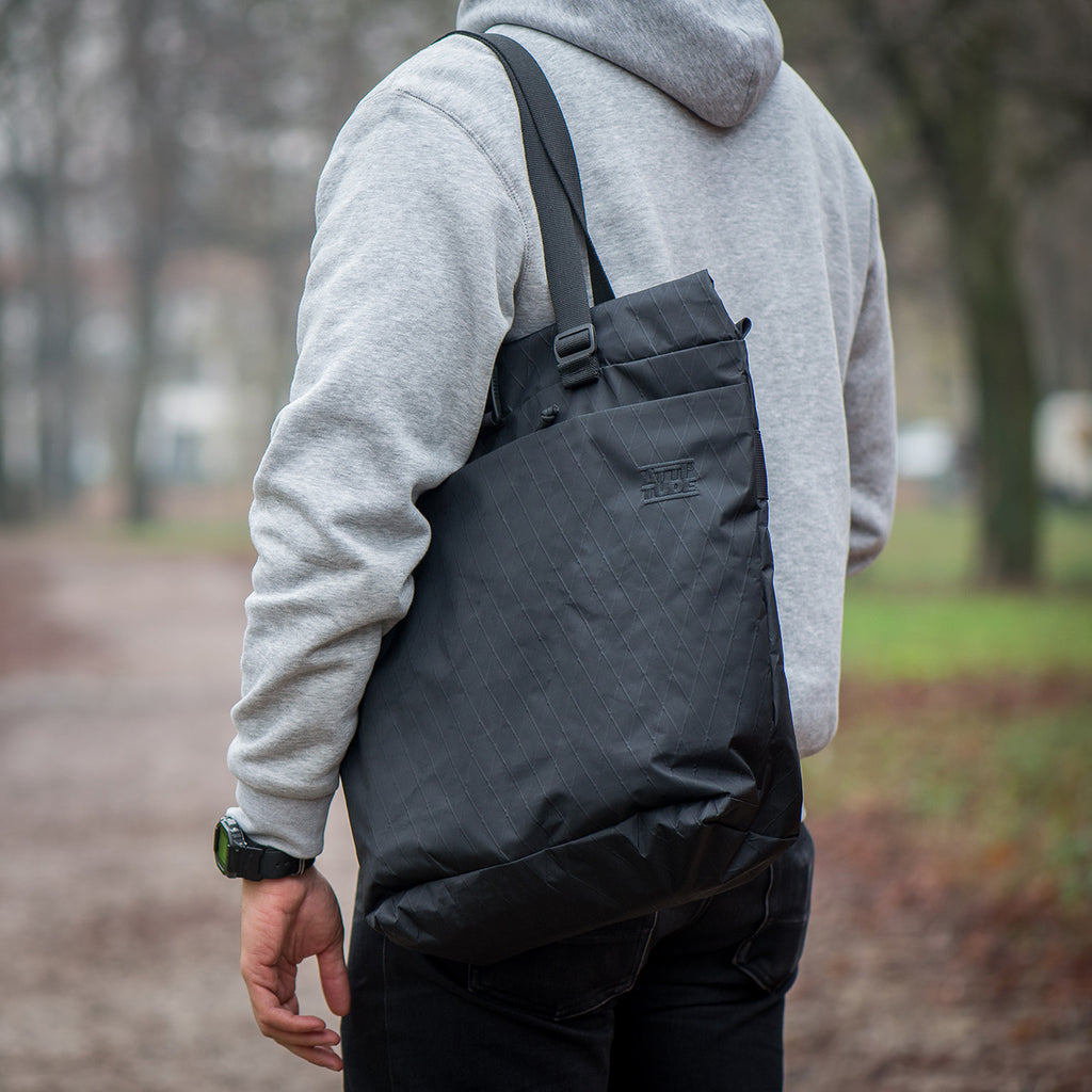 ARB Roll top Tote Bag - Made in Italy - Storming Gravity