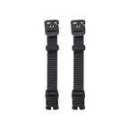 Black Ember Short Compression Strap (Set of Two) - Jet Black - Storming Gravity
