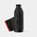 Closca Bottle Original - Glass Hands-free Thermos Bottle - Storming Gravity