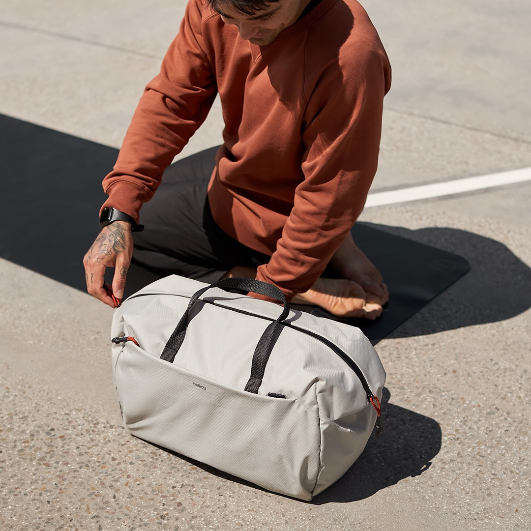 Bellroy Lite Duffel | Flexible Lightweight Adventure Duffel Bag - Storming Gravity