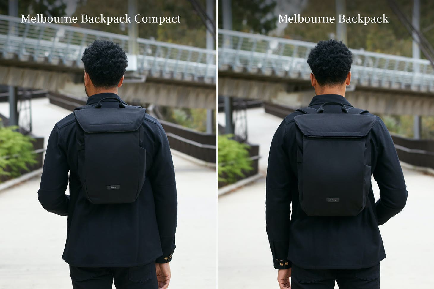 Bellroy Melbourne Backpack Compact | Slim Professional Backpack - Storming Gravity