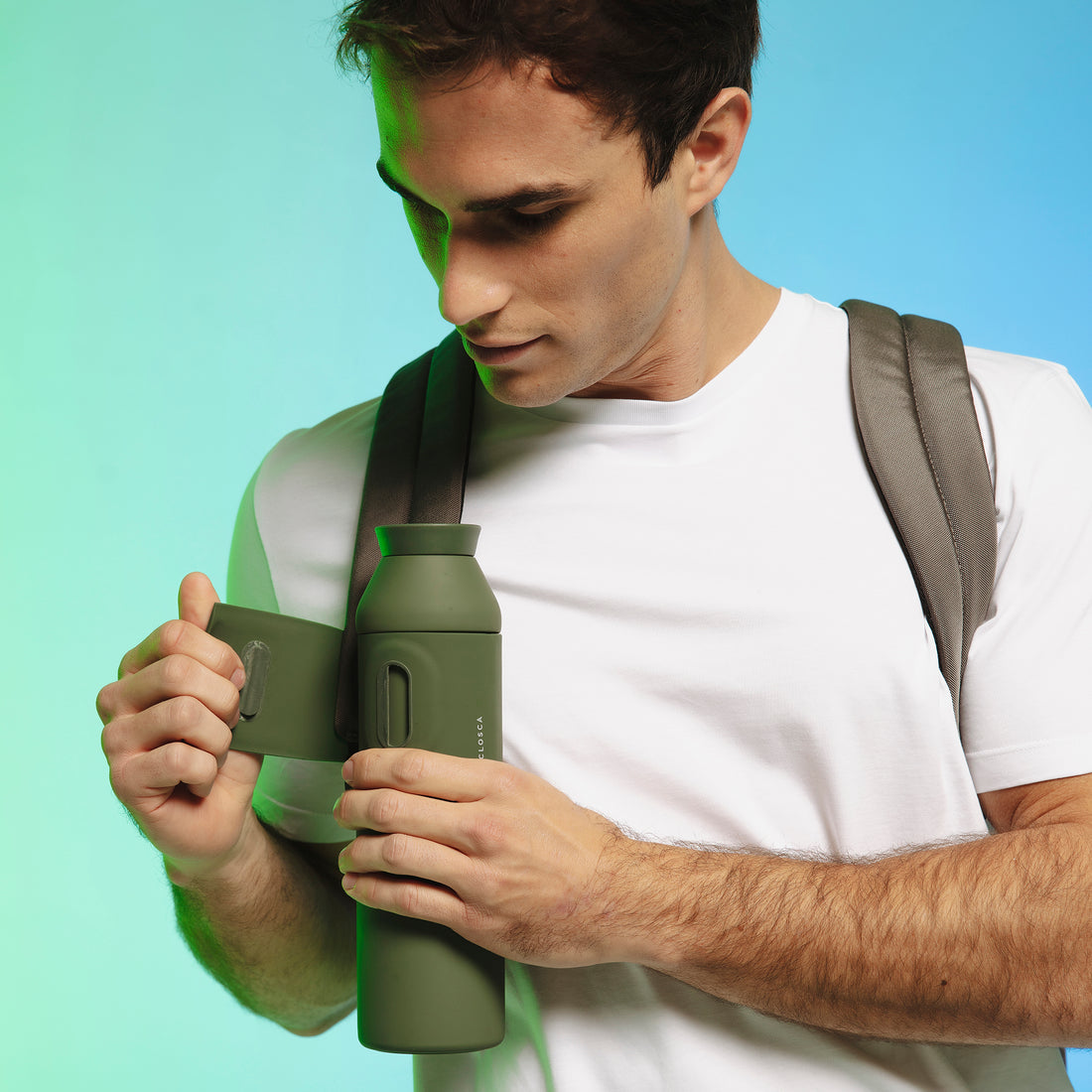 Closca Bottle Wave - Stainless Steel Hands-free Thermos Bottle - Storming Gravity