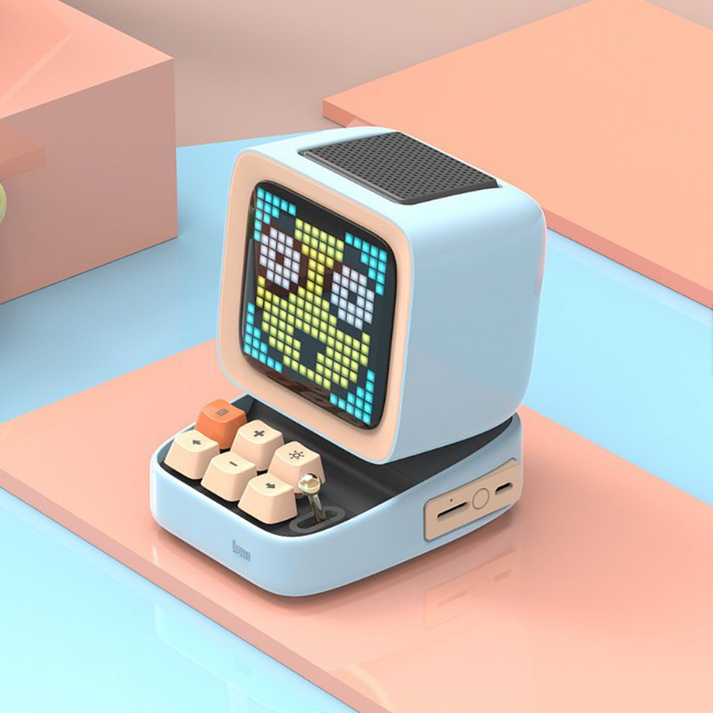 Divoom Ditoo Plus/Pro - Retro Pixel Art LED Bluetooth Speaker - Storming Gravity