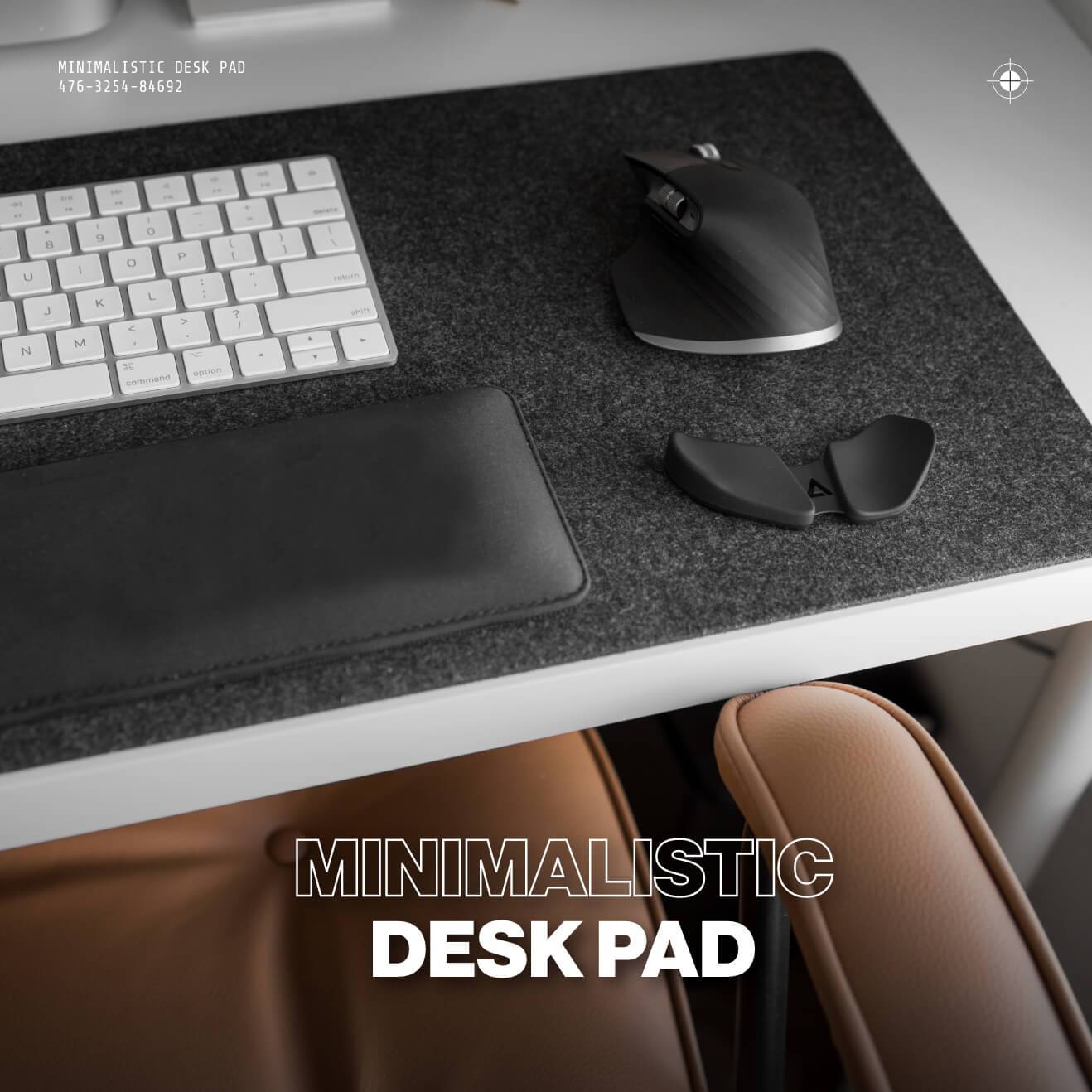 Minimalistic Desk Pad by DeltaHub - Storming Gravity