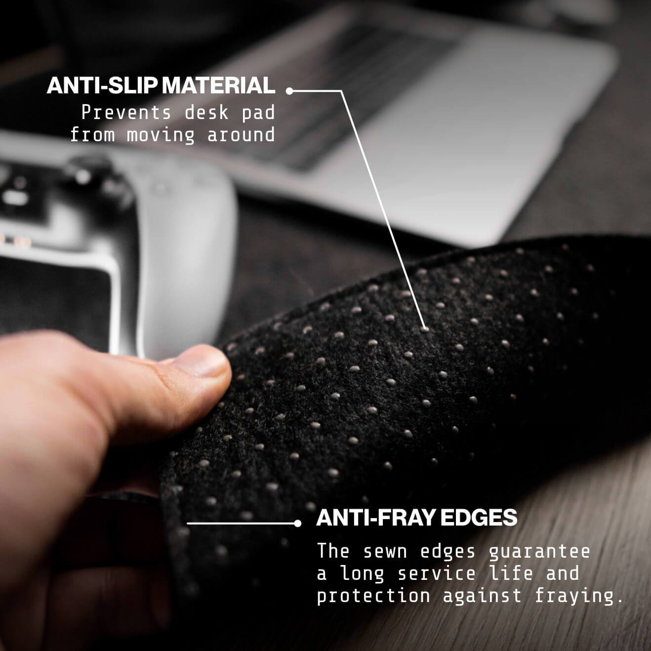 Minimalistic Desk Pad by DeltaHub - Storming Gravity