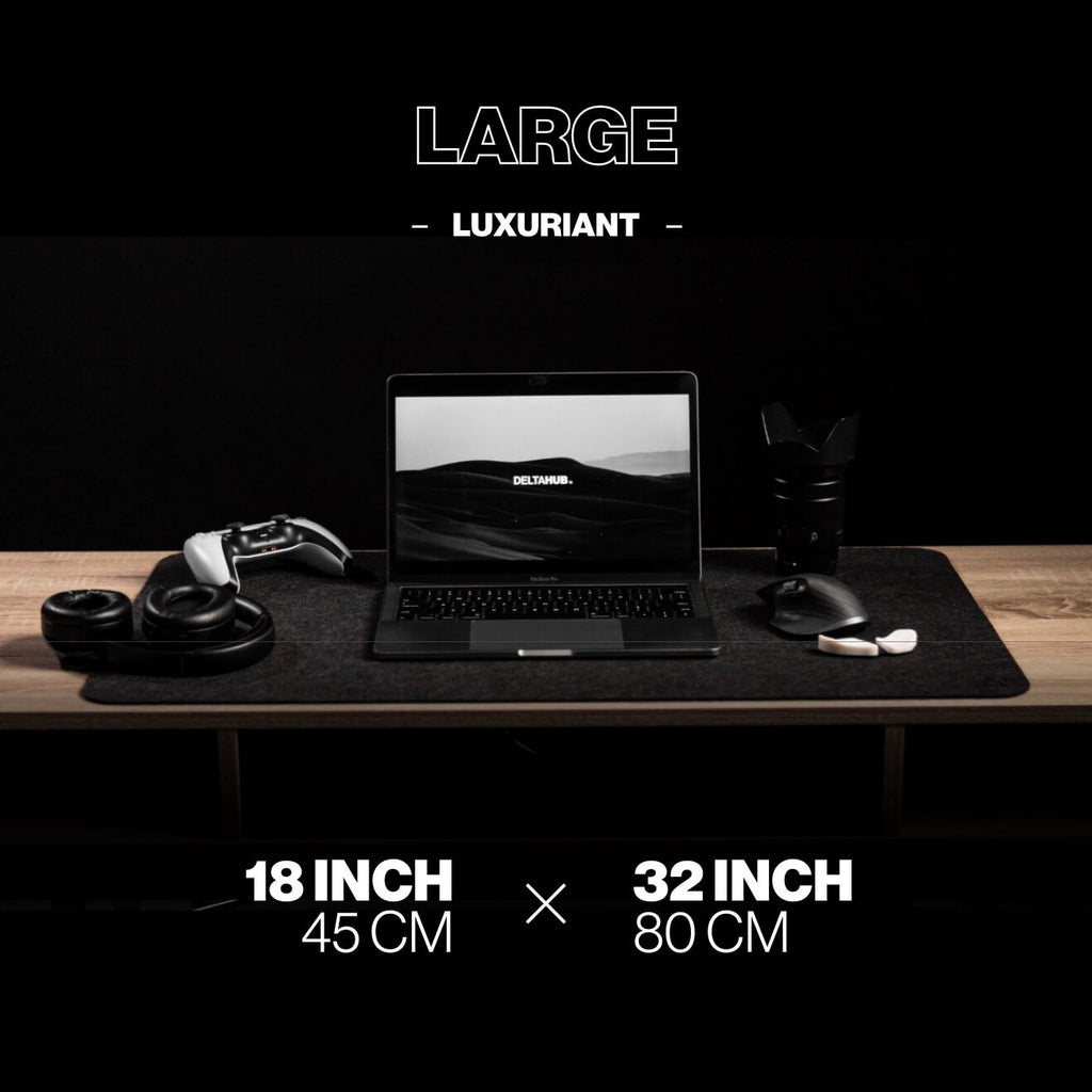 Minimalistic Desk Pad by DeltaHub - Storming Gravity