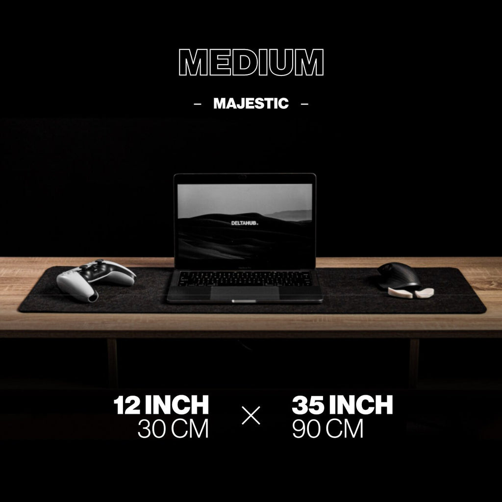 Minimalistic Desk Pad by DeltaHub - Storming Gravity