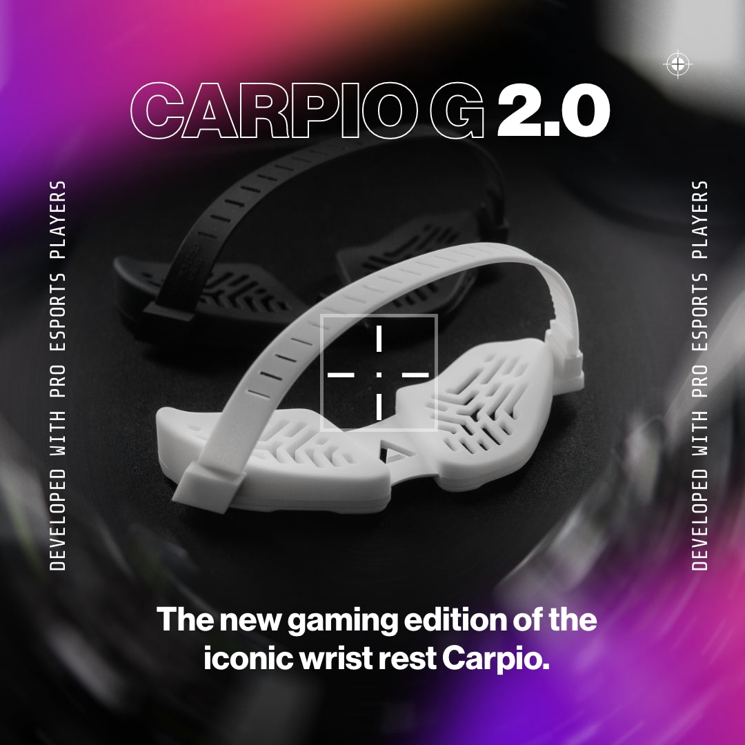 Carpio G2.0 - Ergonomic wrist rest - Storming Gravity