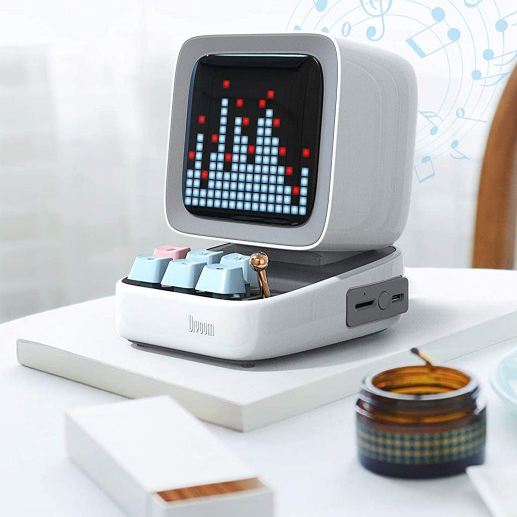 Divoom Ditoo Plus/Pro - Retro Pixel Art LED Bluetooth Speaker - Storming Gravity