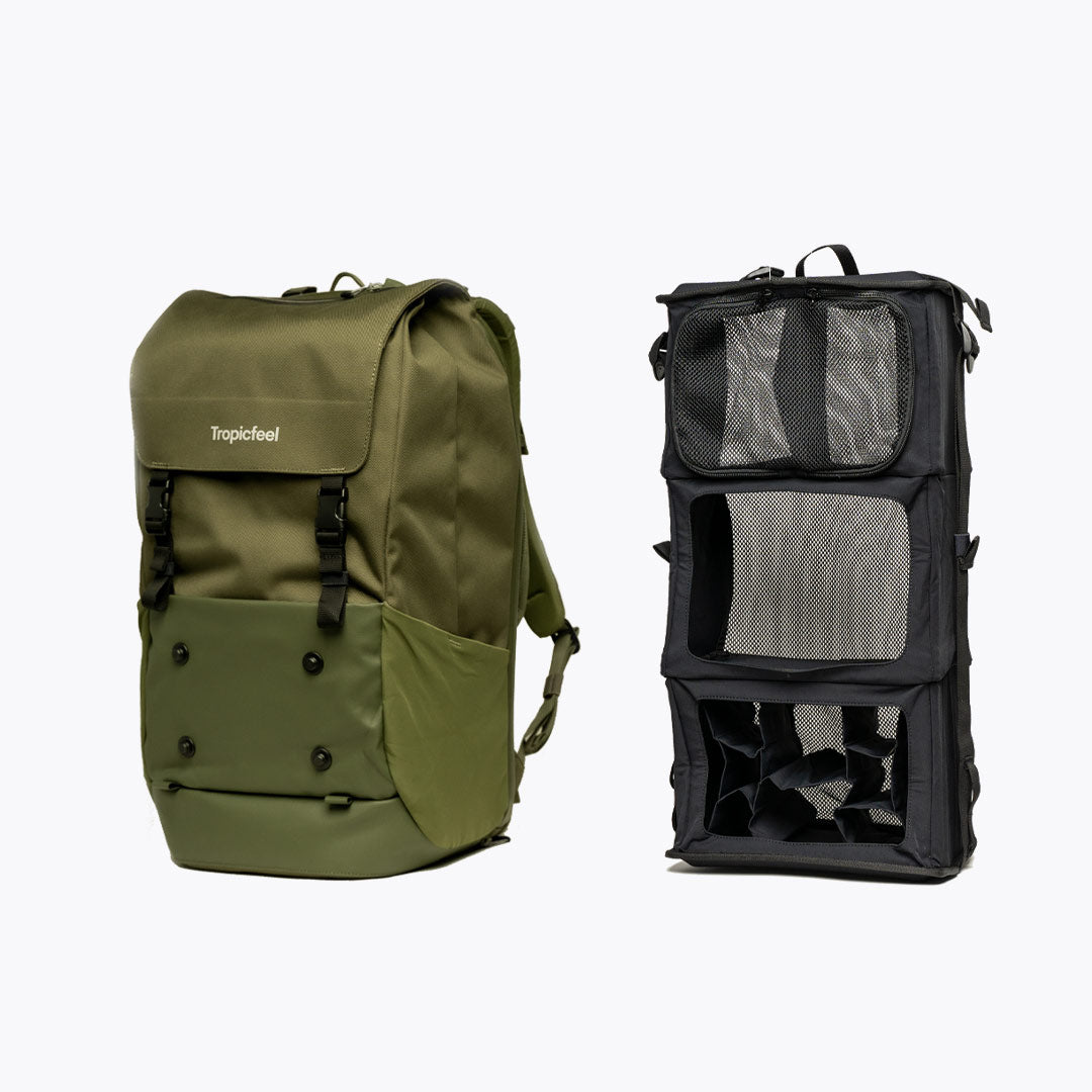Tropicfeel Shell - Modern-Day Travel Backpack - Storming Gravity