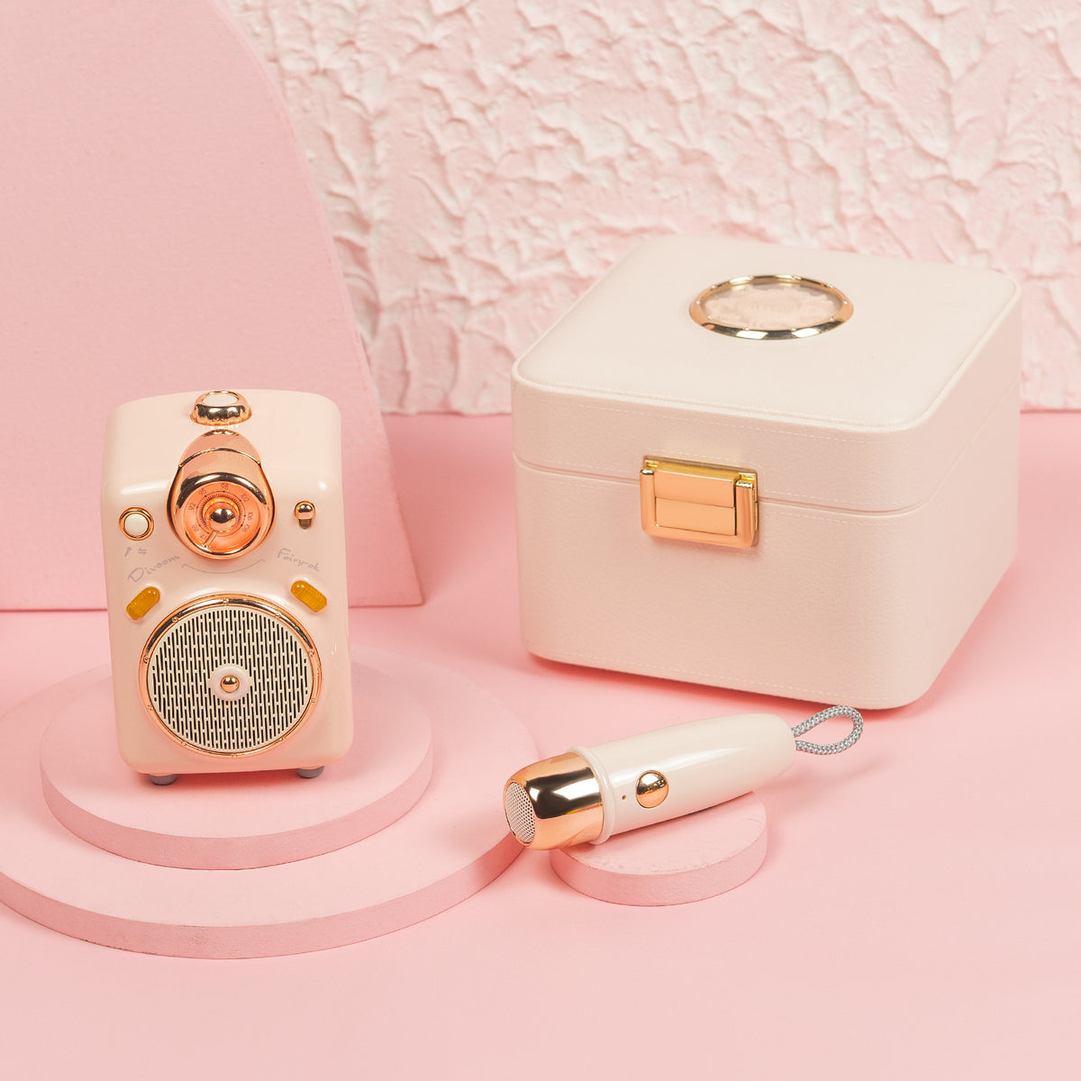 Divoom Fairy-OK Portable Bluetooth Speaker with Microphone - Storming Gravity