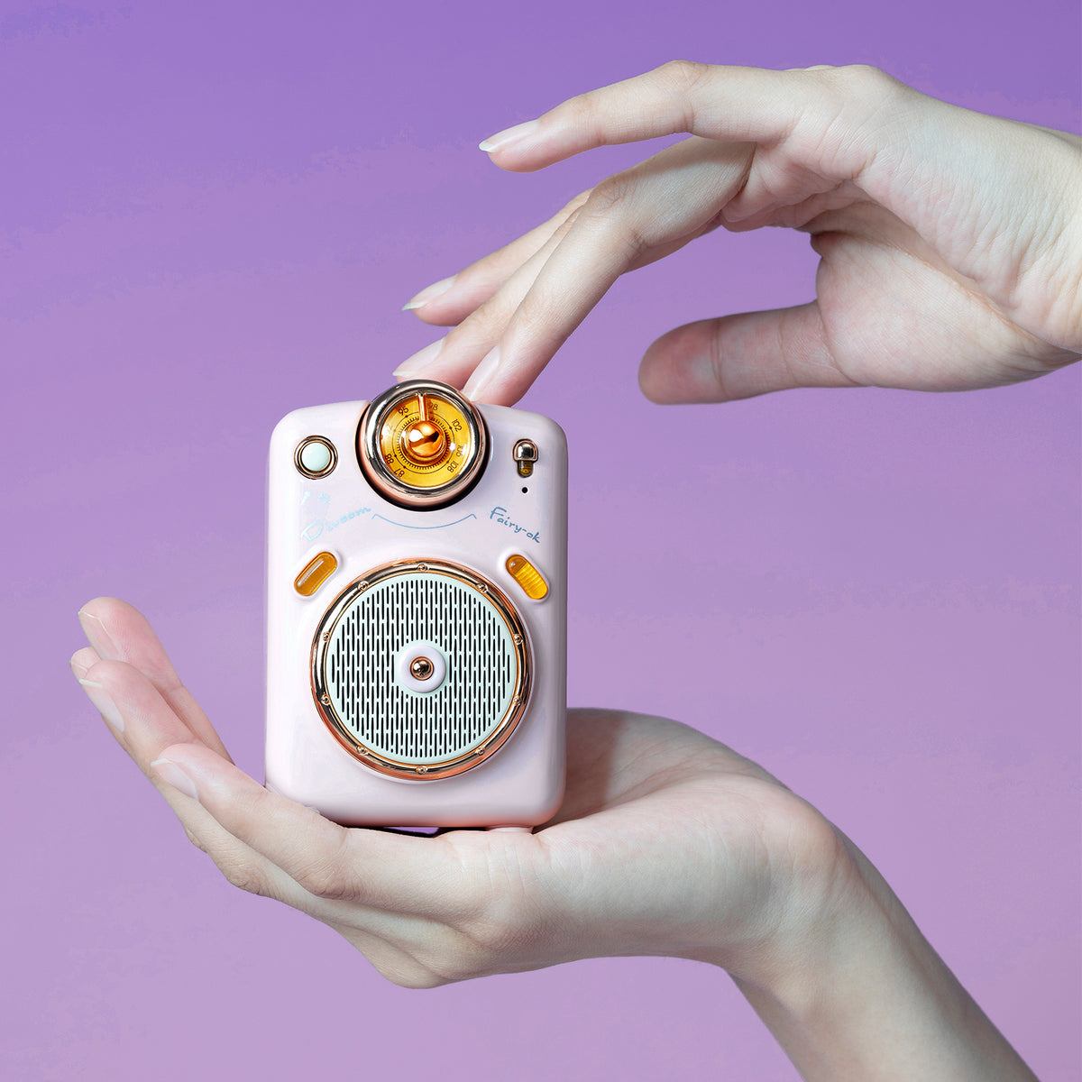 Divoom Fairy-OK Portable Bluetooth Speaker with Microphone - Storming Gravity