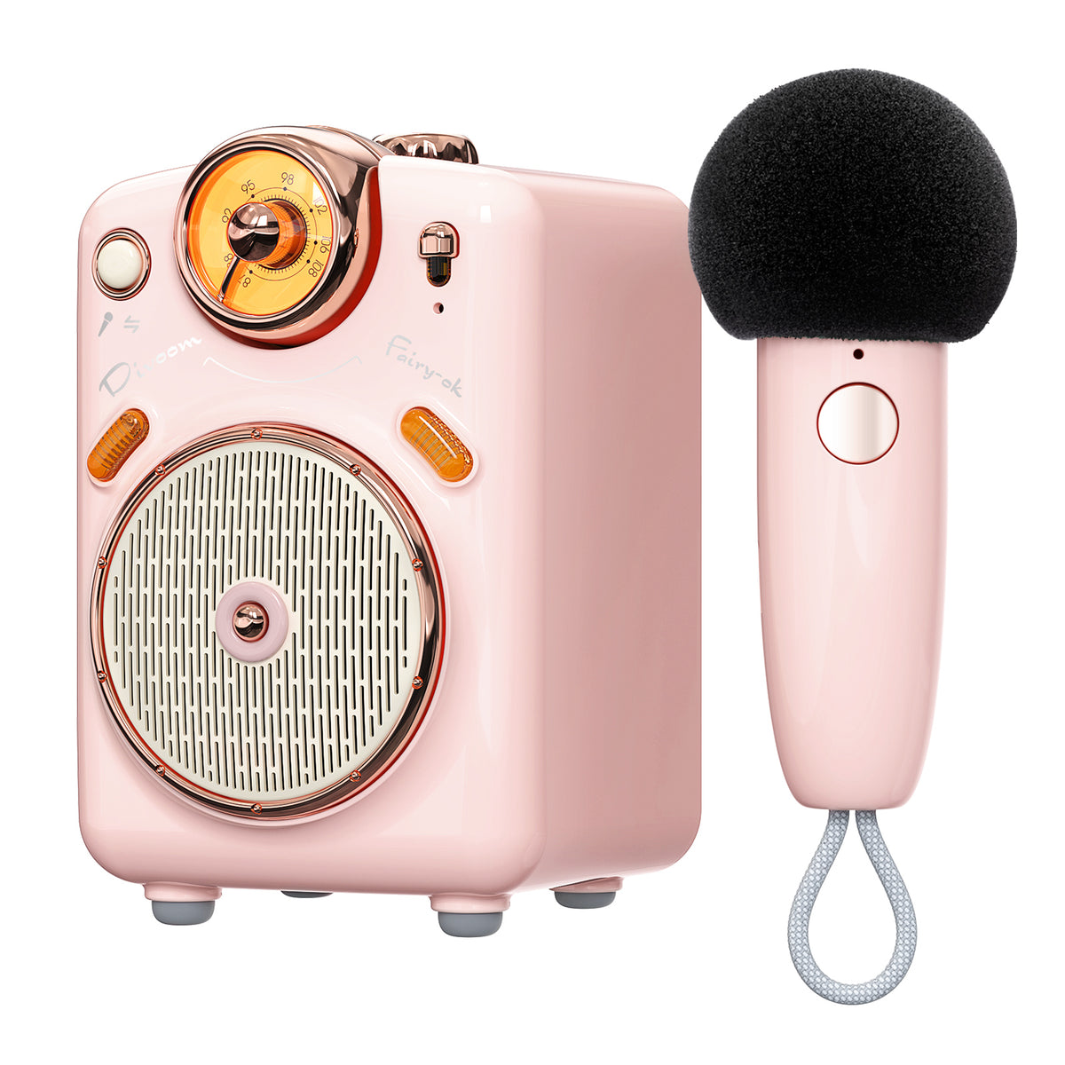 Divoom Fairy-OK Portable Bluetooth Speaker with Microphone - Storming Gravity