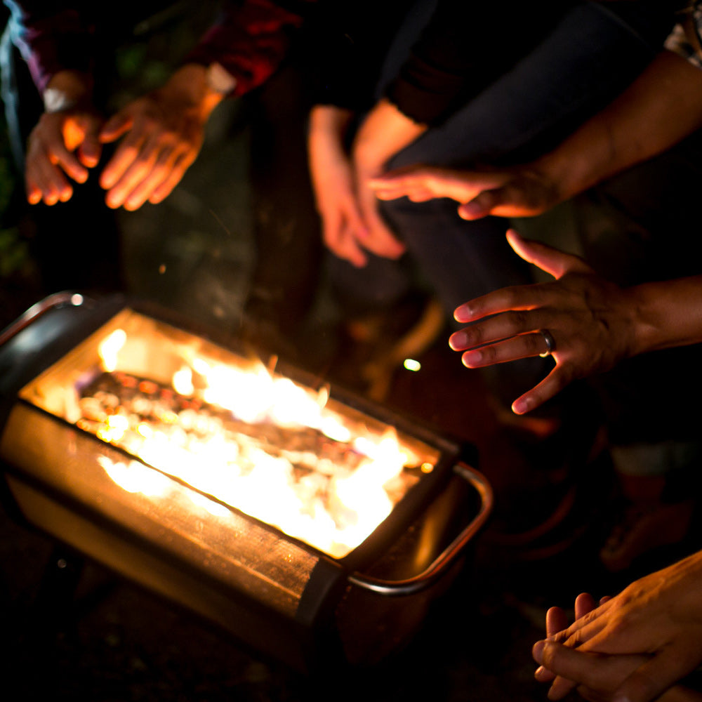 BioLite FirePit+: Wood & Charcoal Burning Fire Pit - Storming Gravity