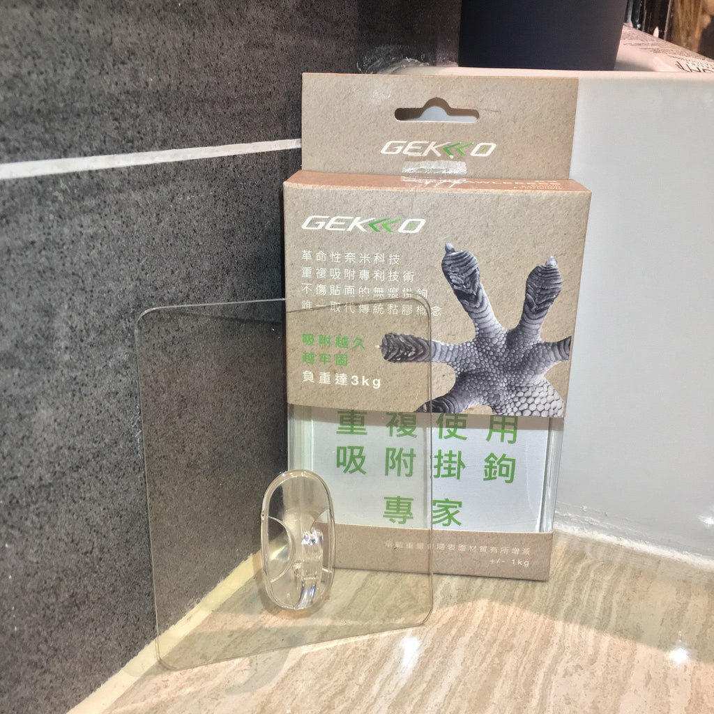Gekko Malaysia - Reusable Flawless Adhesive Hook - Storming Gravity