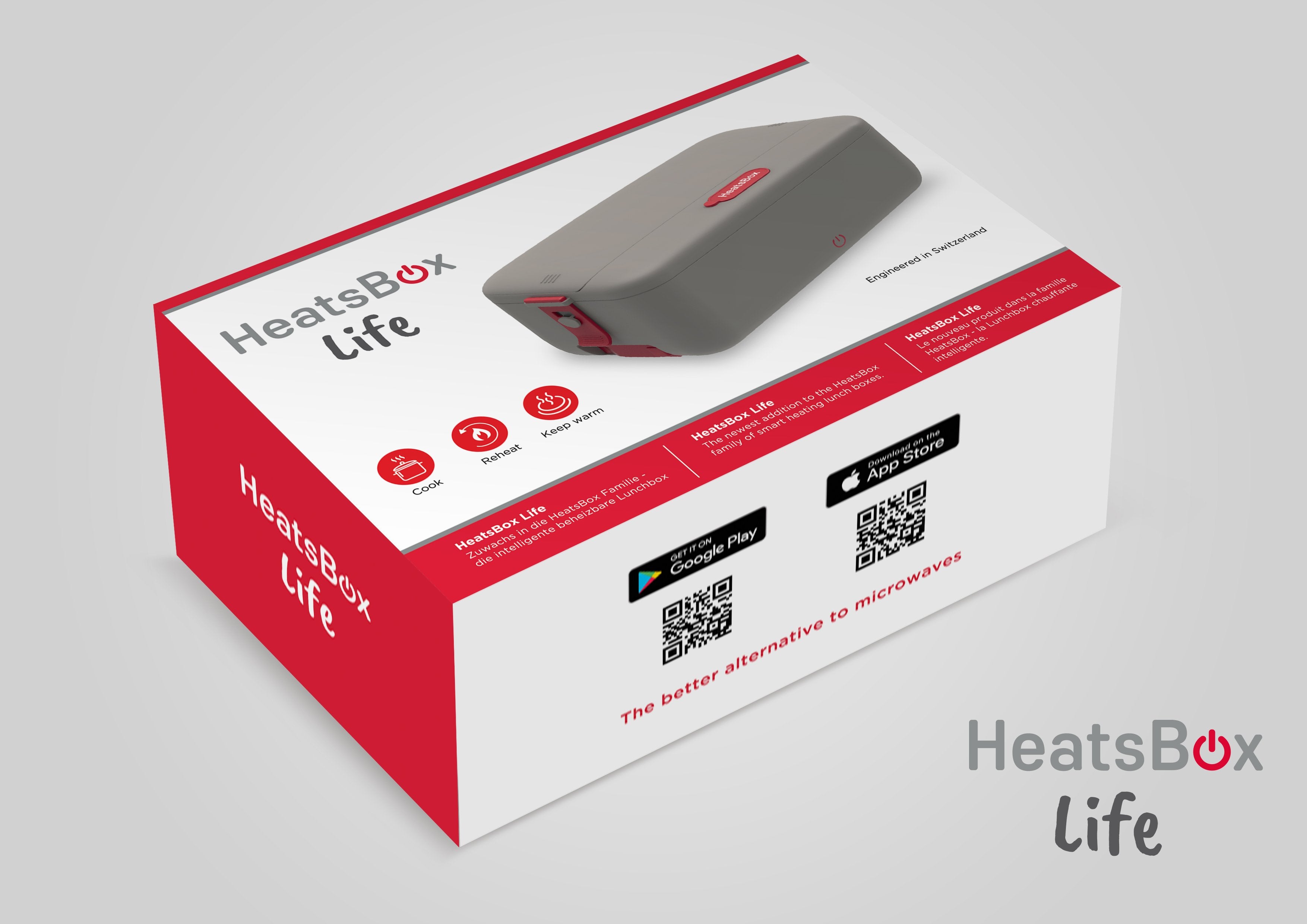 HeatsBox LIFE (App-controlled Smart Lunch Box) - Storming Gravity