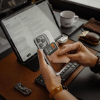 MOFT Snap-On Phone Stand & Wallet (MagSafe® Compatible) - Storming Gravity
