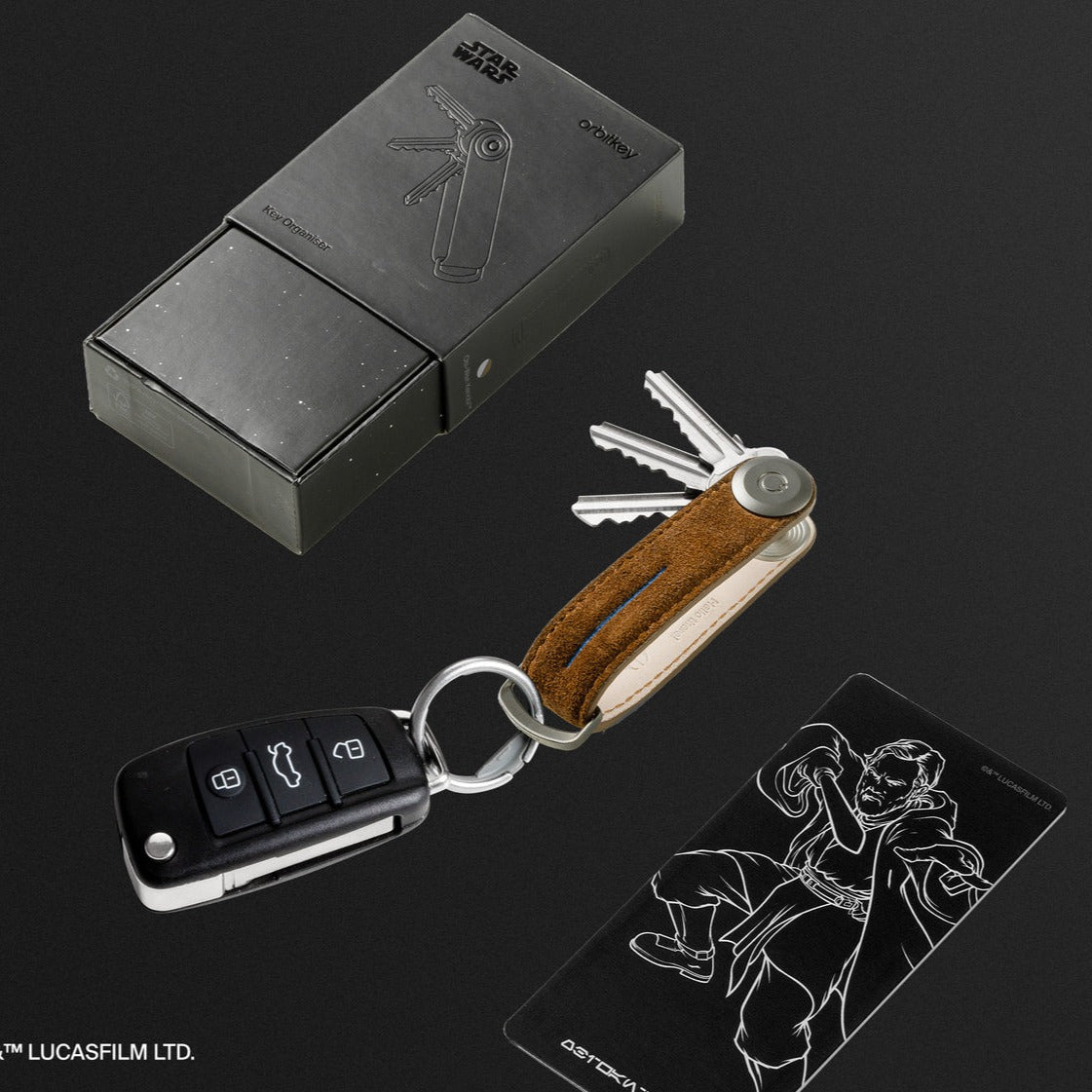 Star Wars | Orbitkey Key Organiser (Limited Edition) - Storming Gravity