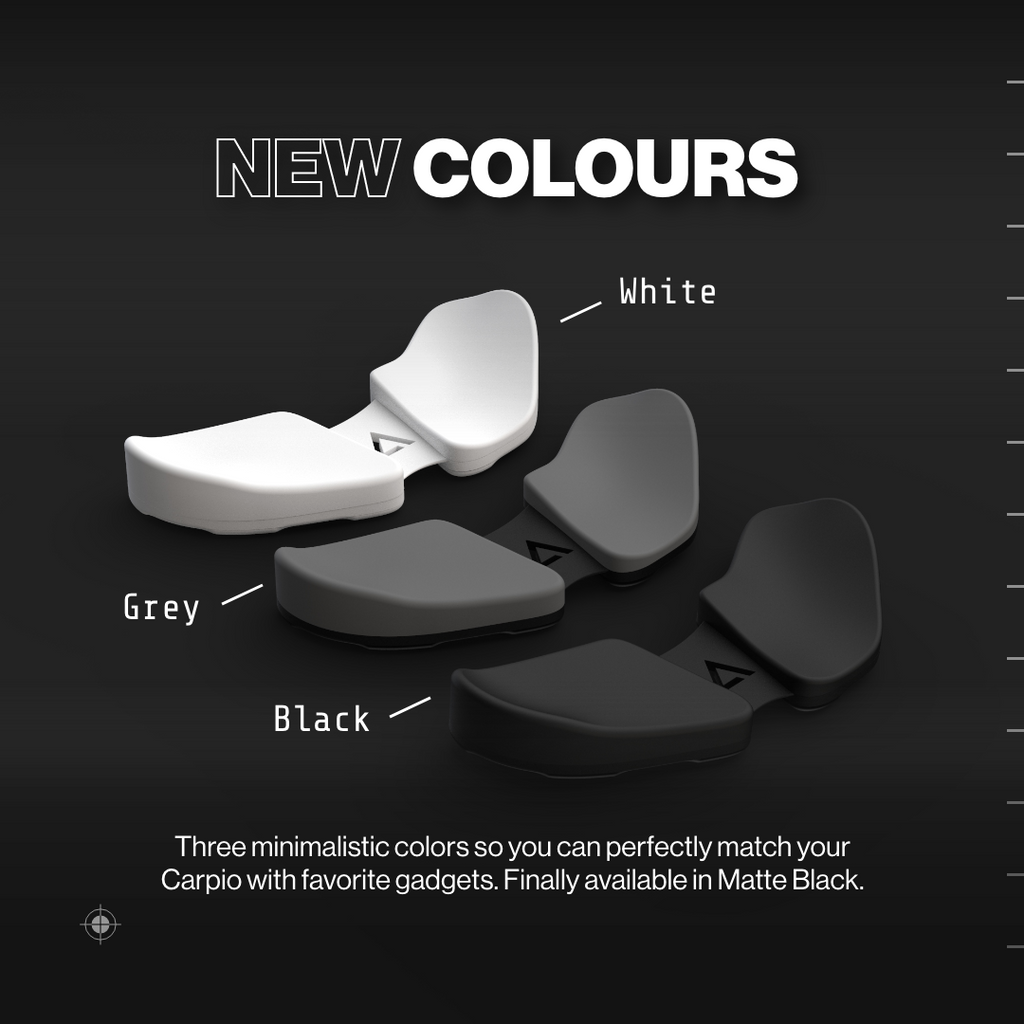 Carpio 2.0 - Truly ergonomic wrist rest - Storming Gravity