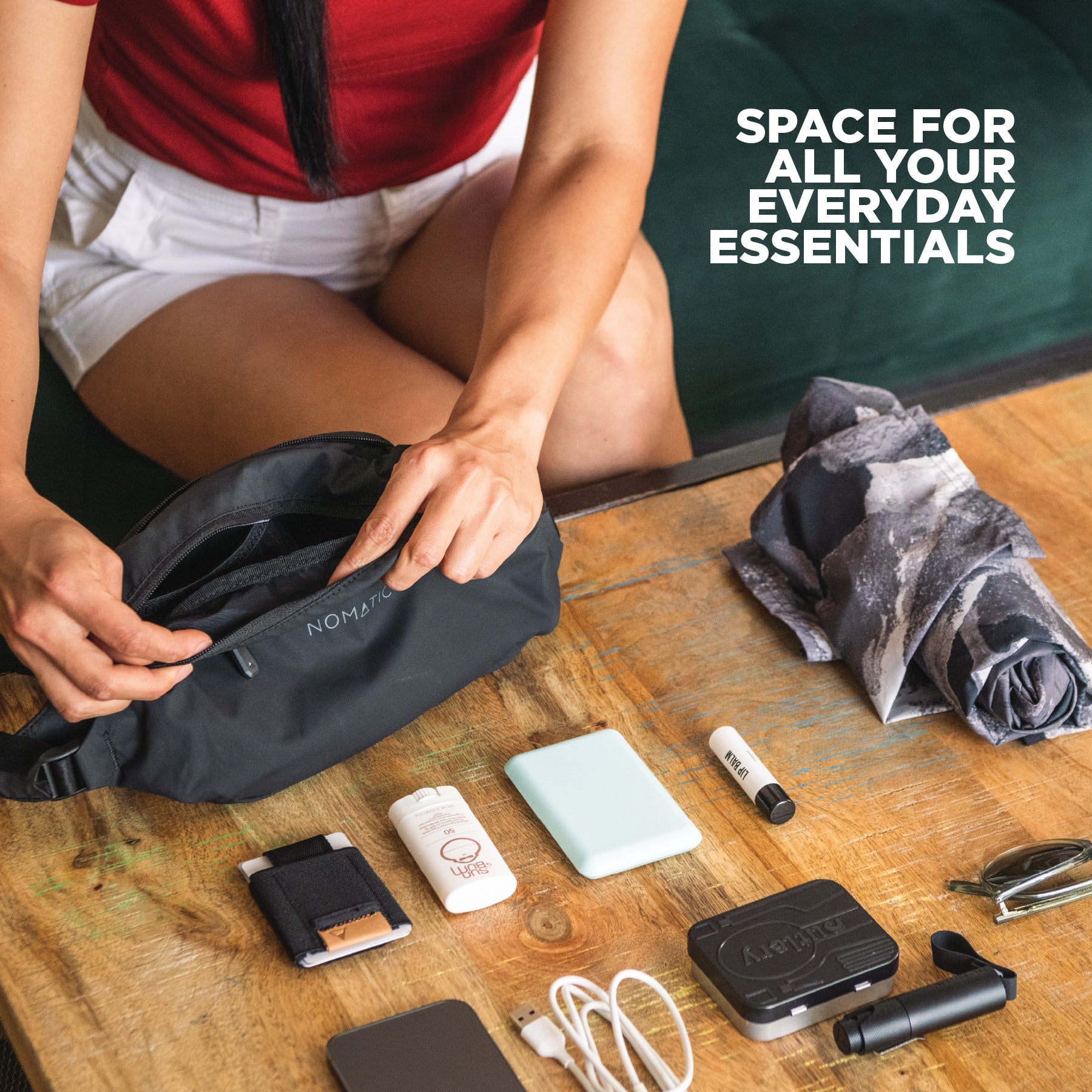 Nomatic Navigator Collapsible Sling 3L - Storming Gravity