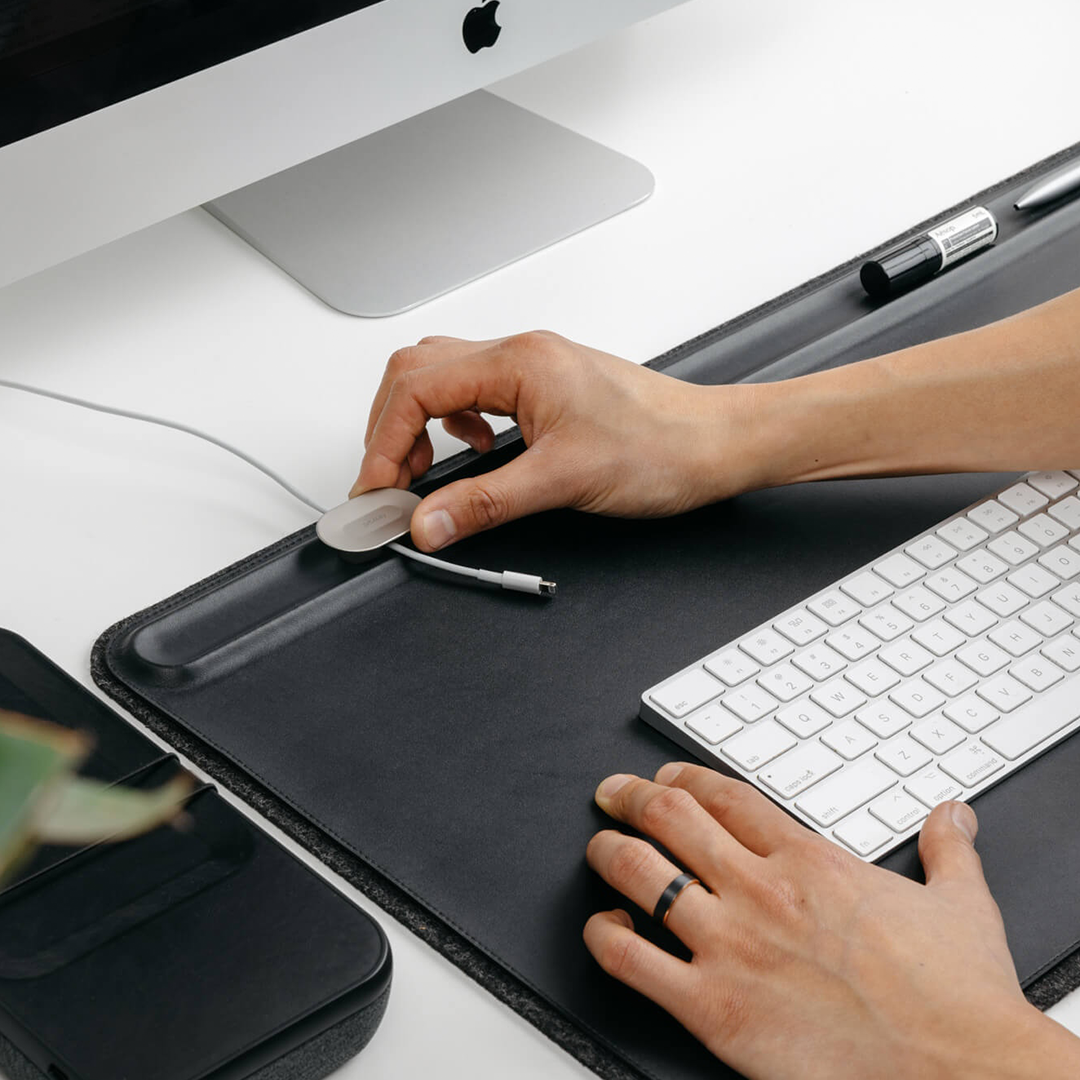 Orbitkey Desk Mat - Workspace Organizer & Optimiser - Storming Gravity