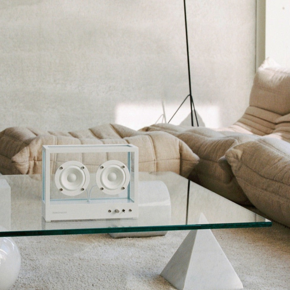 Small Transparent Speaker - Storming Gravity