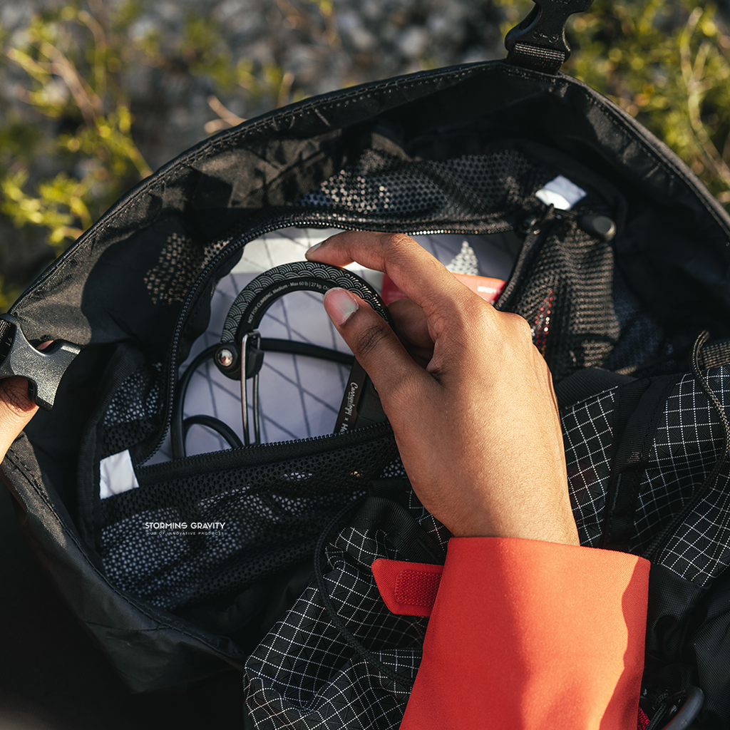 Charlie 25 - Expandable Multi-access laptop backpack - Storming Gravity