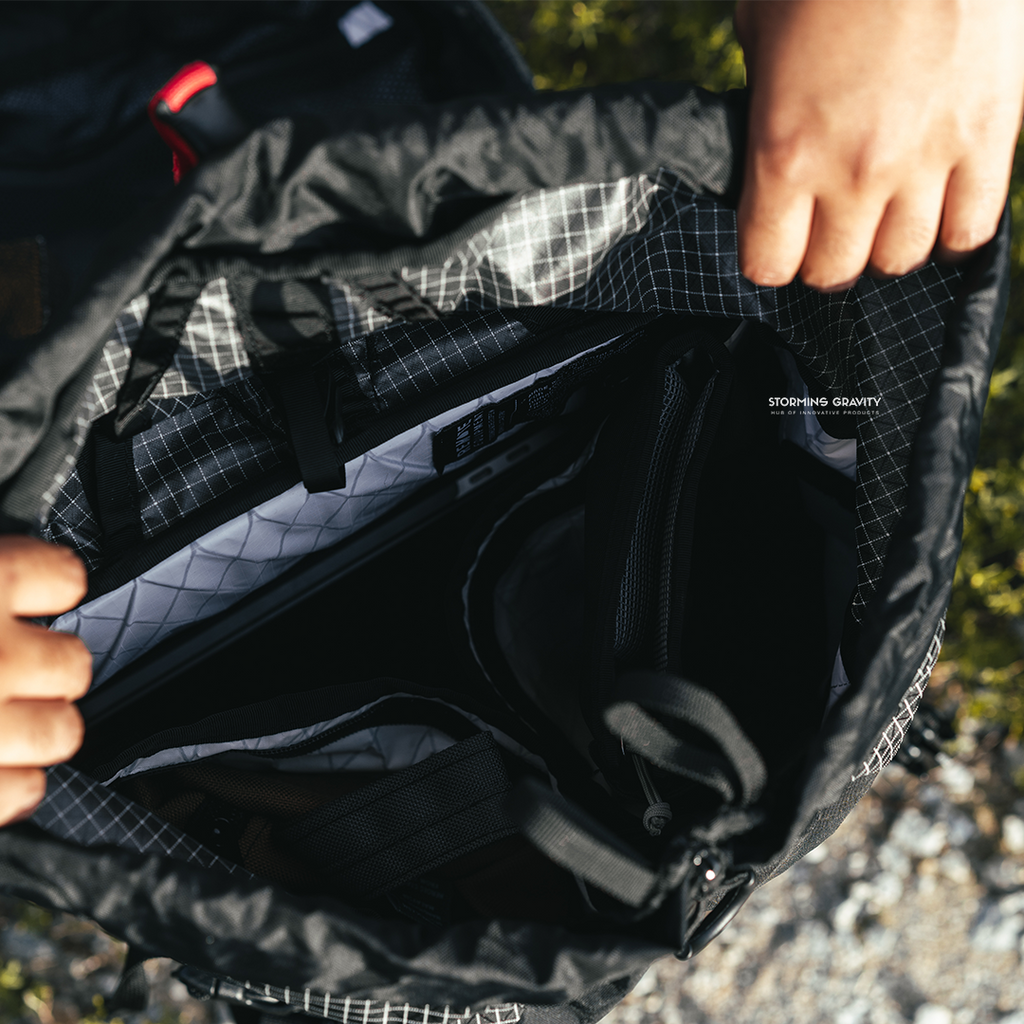 Charlie 25 - Expandable Multi-access laptop backpack - Storming Gravity