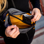 Rennen Recycled Crossbody Pack 2.5L - Storming Gravity