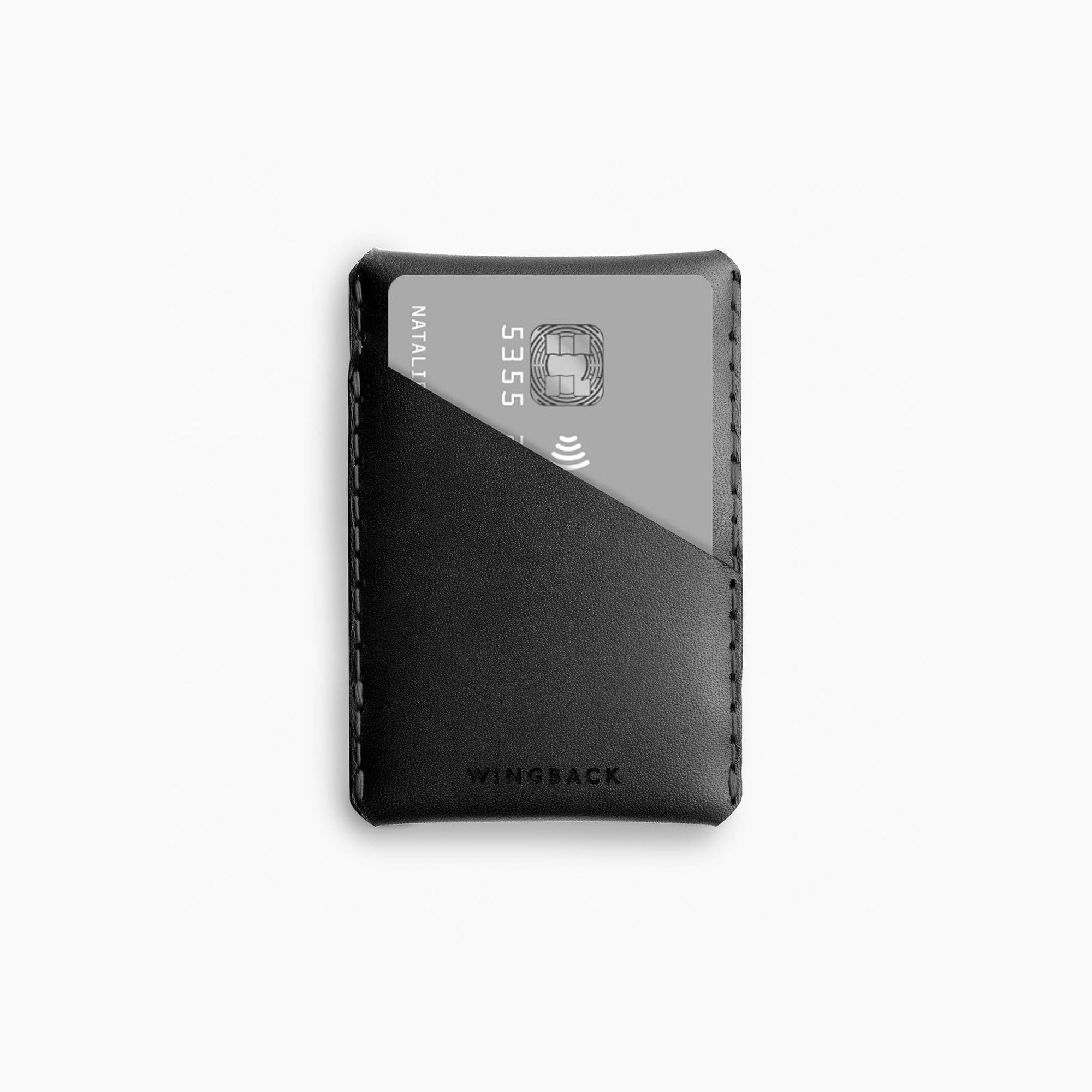 Wingback Wingston CardHolder - Dual Symmetrical Pockets - Storming Gravity