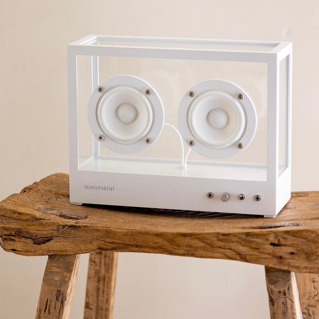 Small Transparent Speaker - Storming Gravity