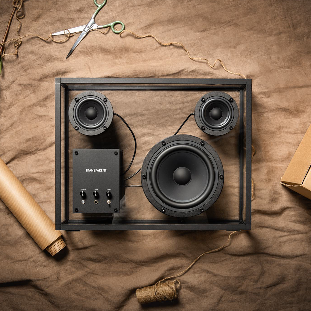 Transparent Speaker - Storming Gravity