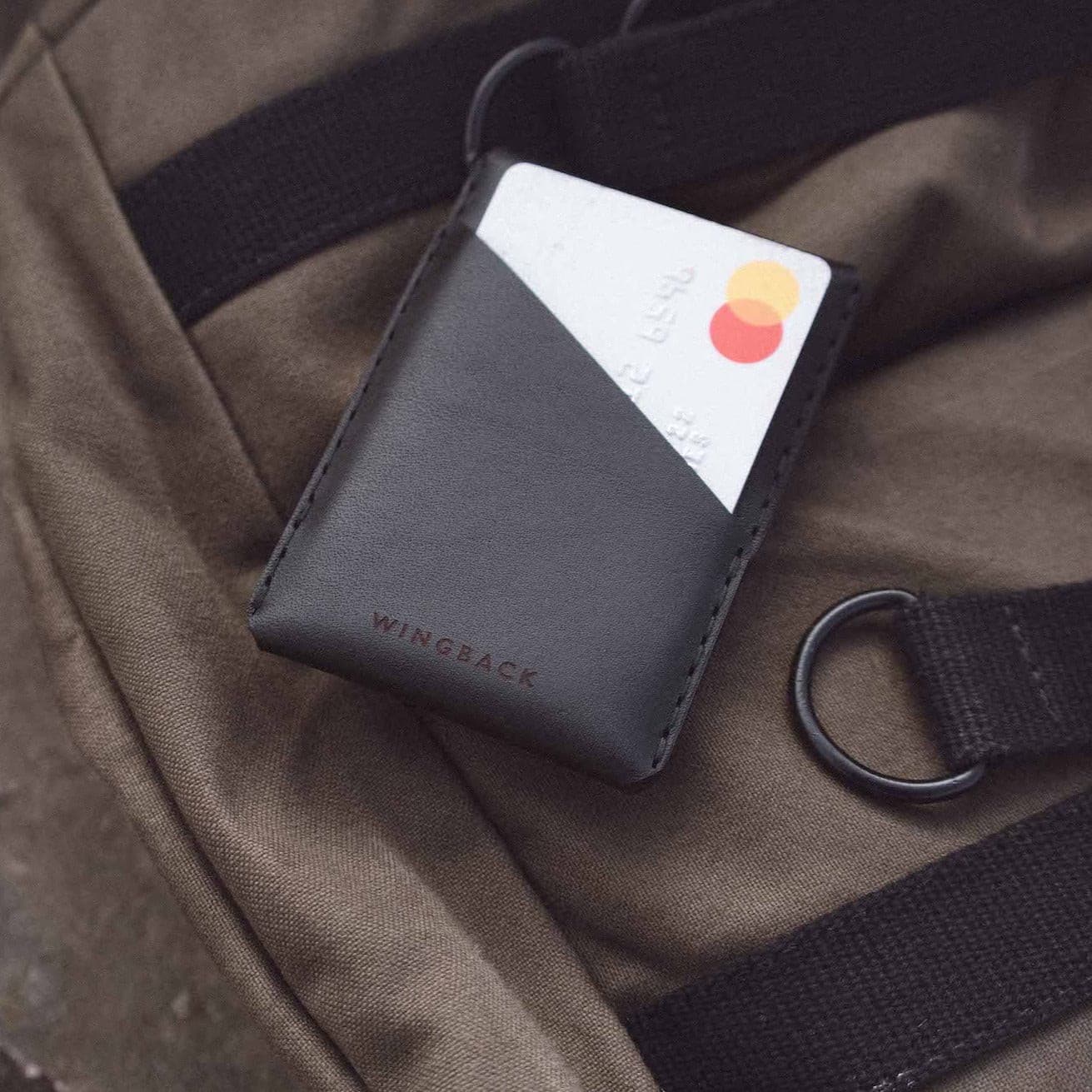 Wingback Wingston CardHolder - Dual Symmetrical Pockets - Storming Gravity