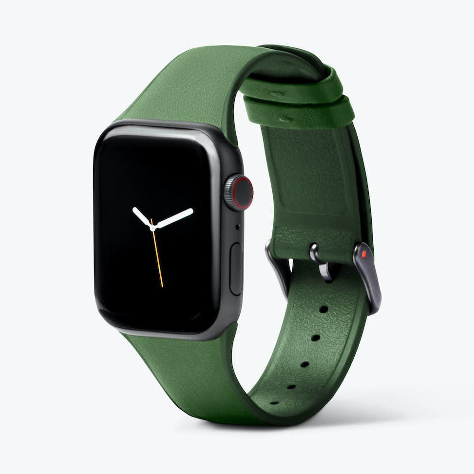 Bellroy Apple Watch Strap | Smooth Leather Band Strap - Storming Gravity