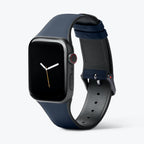 Bellroy Apple Watch Strap | Smooth Leather Band Strap - Storming Gravity