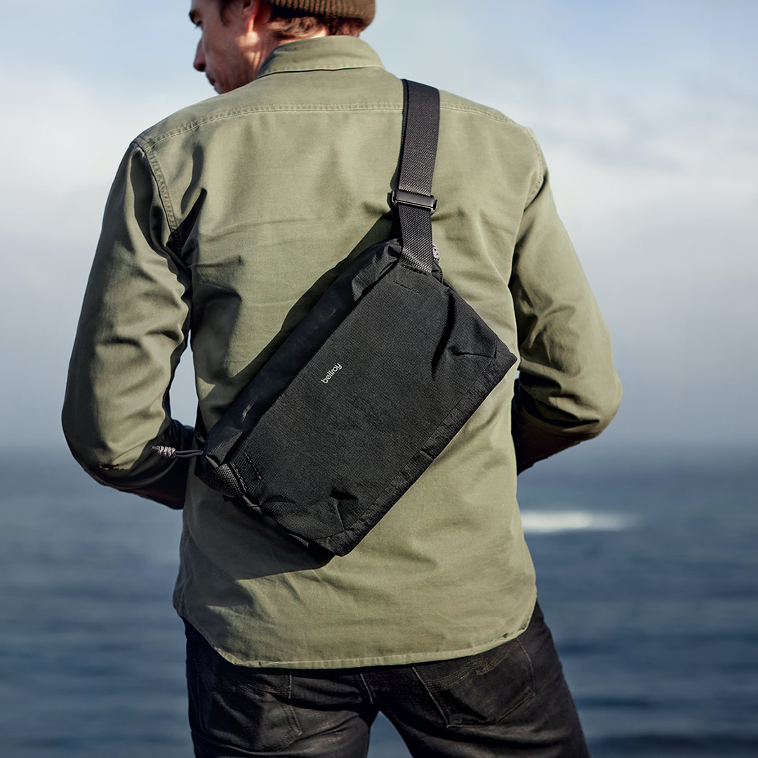 Bellroy Venture Sling 9L | Large Crossbody bag for all day - Storming Gravity