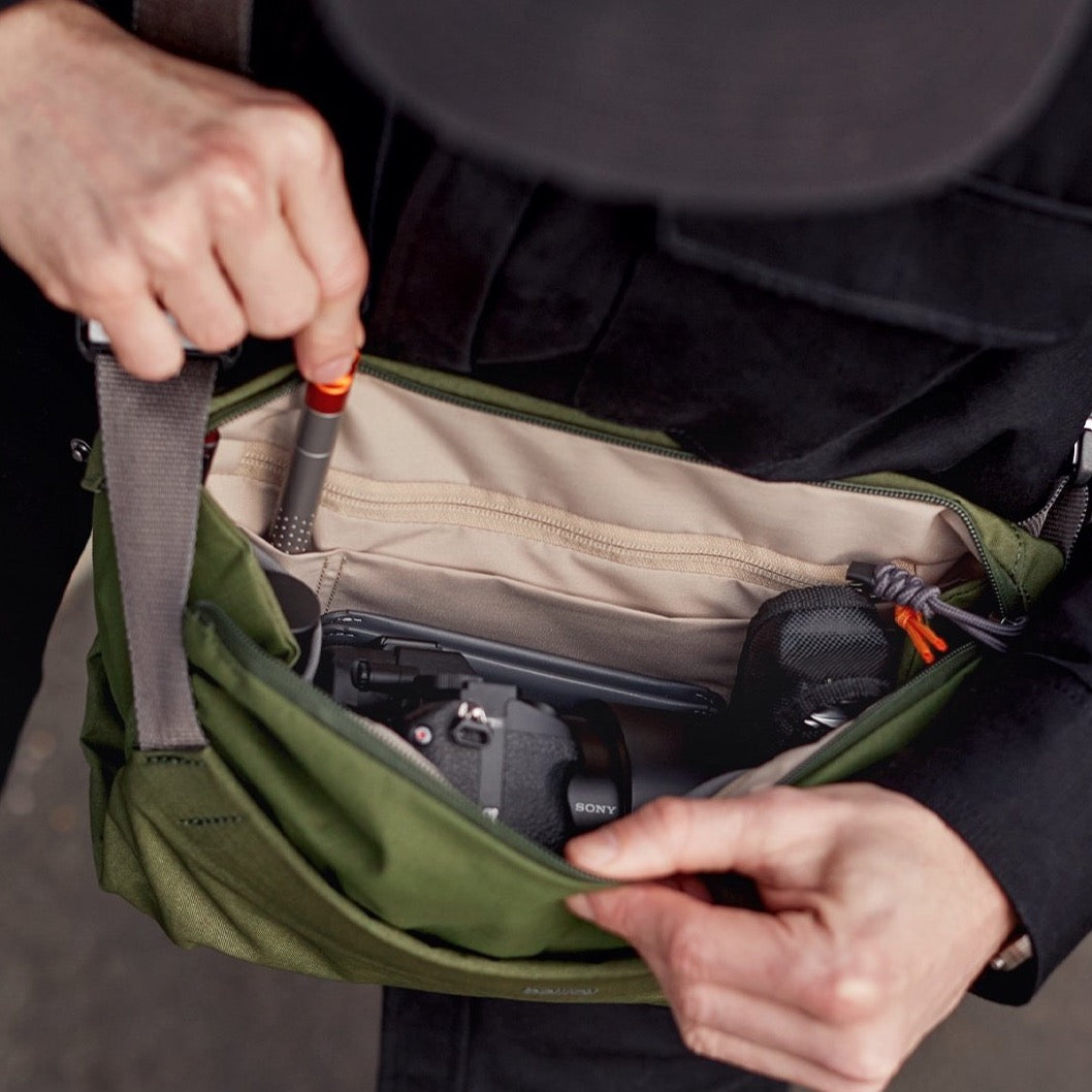 Bellroy Venture Sling 9L | Large Crossbody bag for all day - Storming Gravity