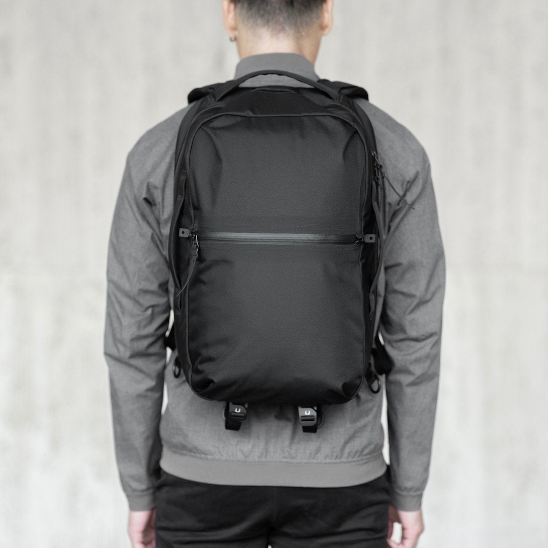 Black Ember Shadow | 22L & 26L Minimal Waterproof Backpack - Storming Gravity