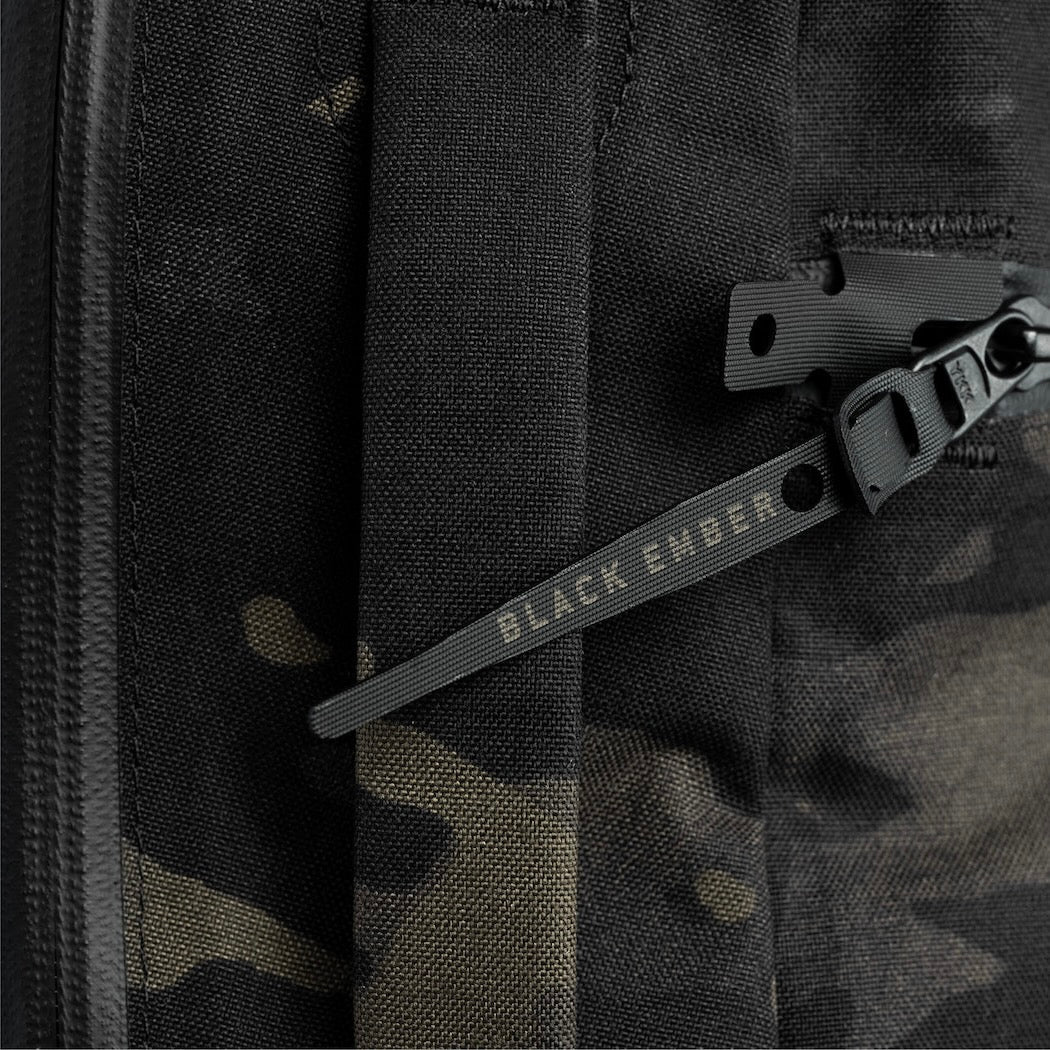 Black Ember Shadow | 22L & 26L Minimal Waterproof Backpack - Storming Gravity