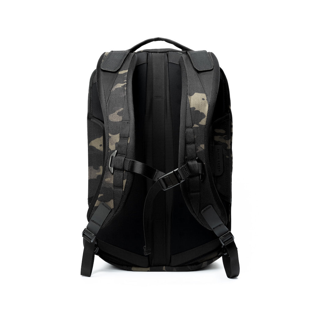 Black Ember Shadow | 22L & 26L Minimal Waterproof Backpack - Storming Gravity