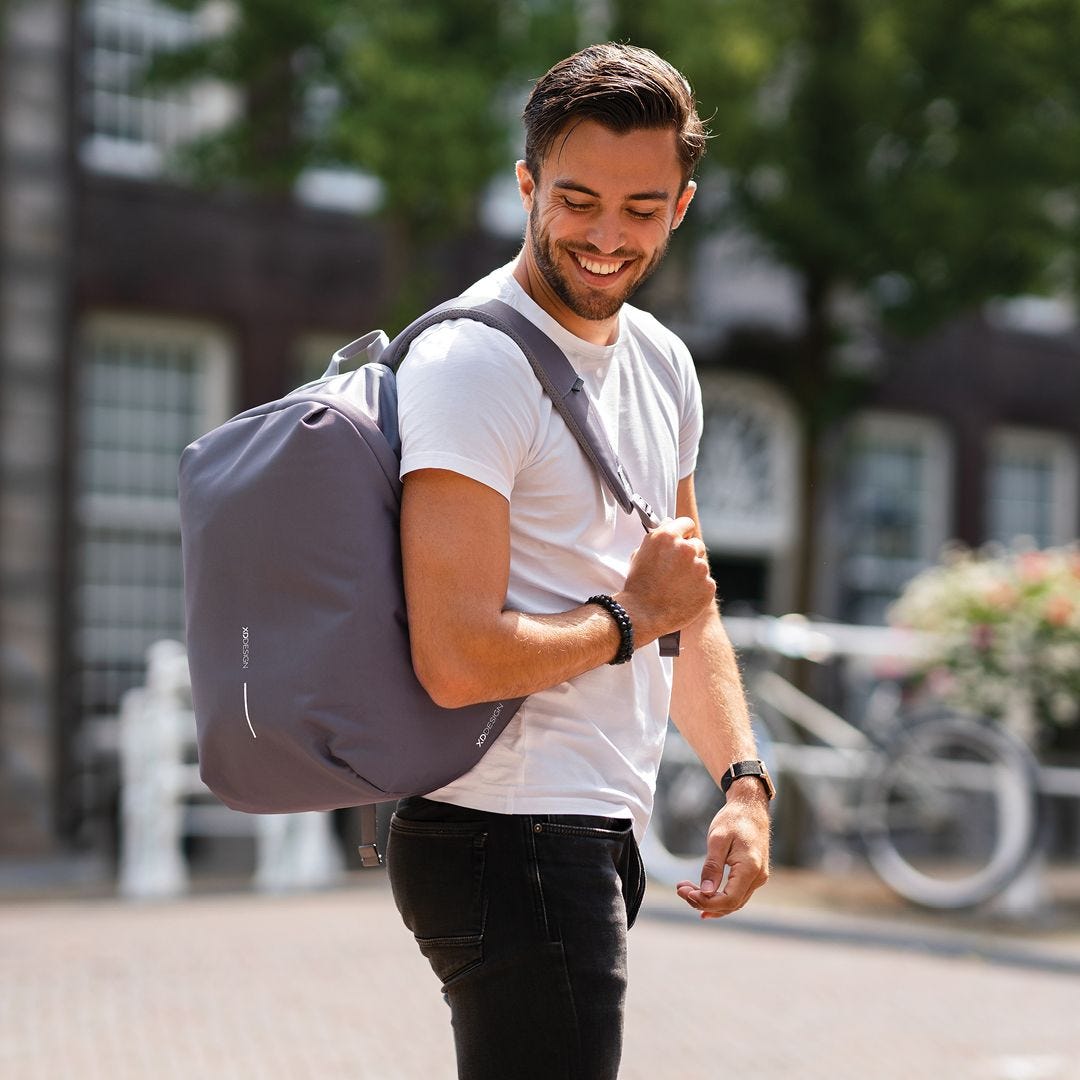Bobby Soft Anti-theft Backpack - Storming Gravity