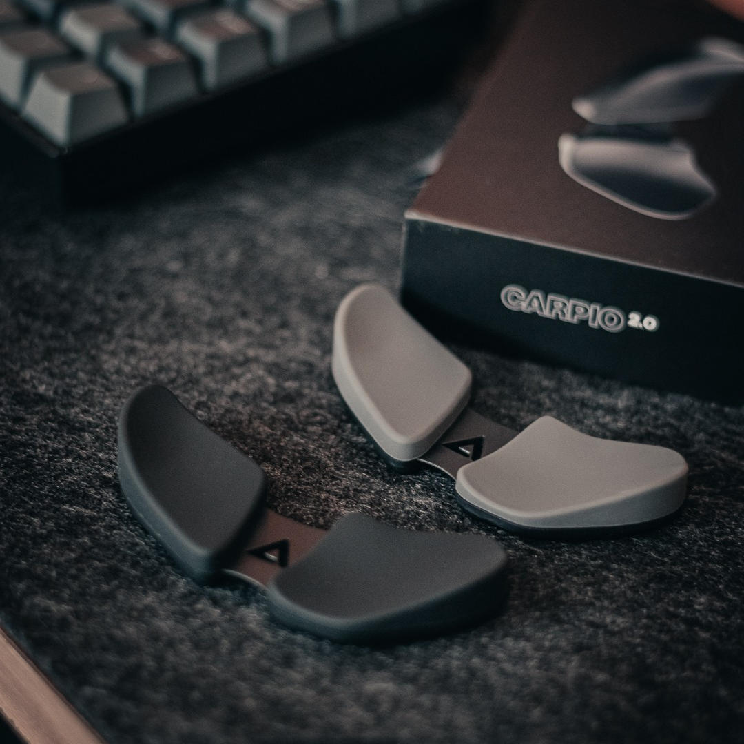 Carpio 2.0 - Truly ergonomic wrist rest - Storming Gravity