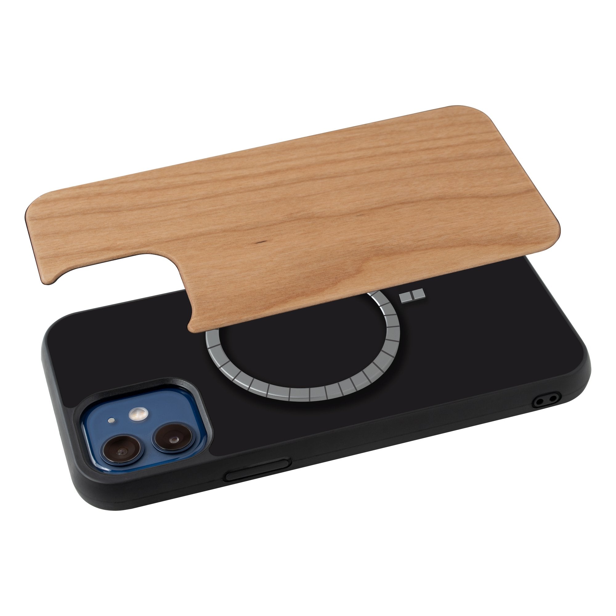 Wooden MagSafe Case for iPhone 12 Series - Oakywood - Storming Gravity