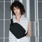 Isarau MemoryTech Black Sling Bag - cote&ciel - Storming Gravity