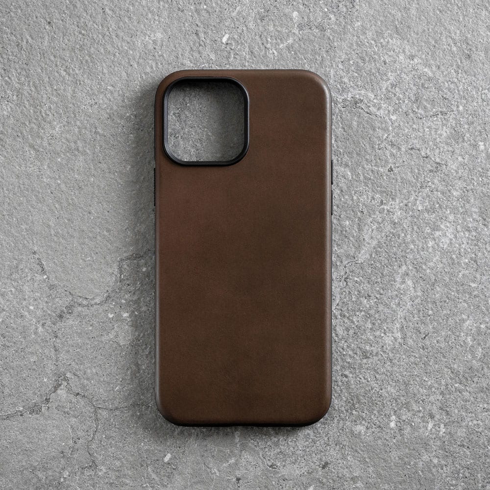 Modern Leather MagSafe Case for iPhone 14 Series (Horween Leather) - Storming Gravity