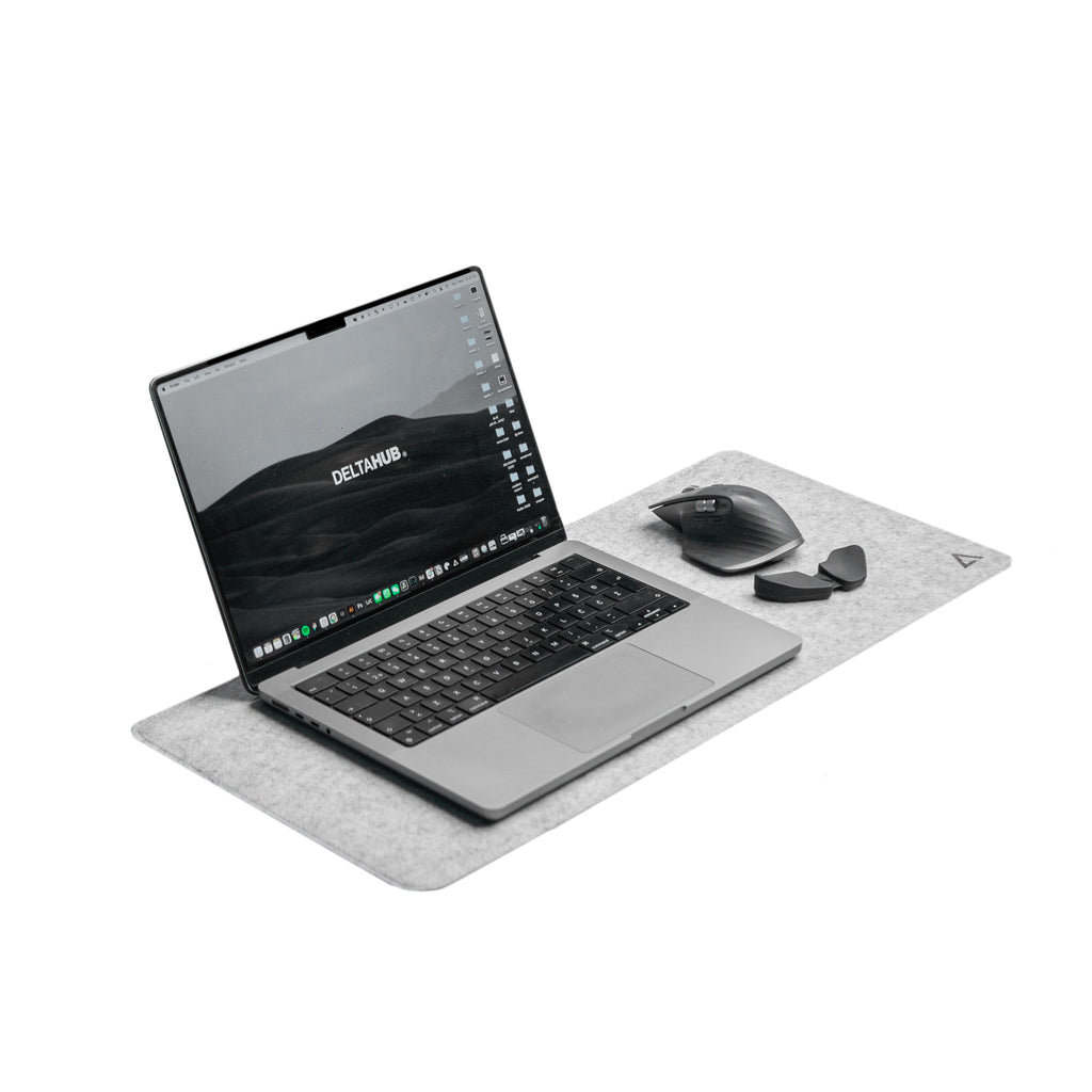 Minimalistic Desk Pad by DeltaHub - Storming Gravity