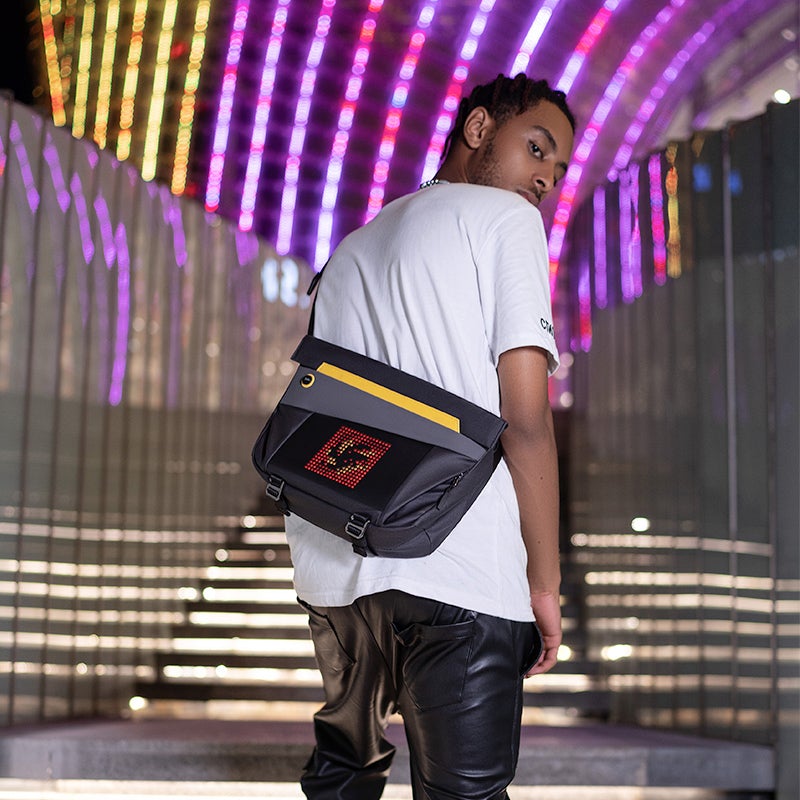 Pixoo-Slingbag  The First Smart Sling For The Urban Life by