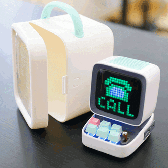 Divoom Ditoo Plus/Pro - Retro Pixel Art LED Bluetooth Speaker - Storming Gravity