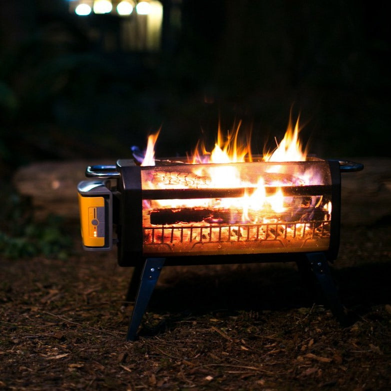 BioLite FirePit+: Wood & Charcoal Burning Fire Pit - Storming Gravity
